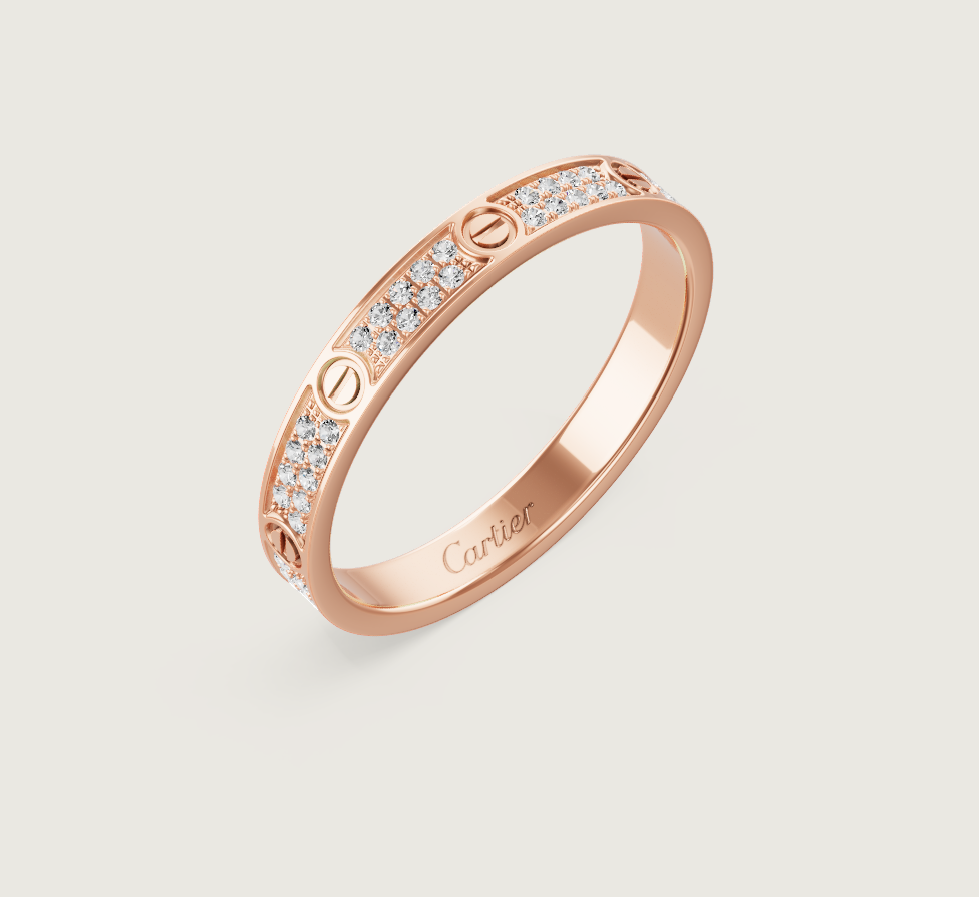 CA. 러브 미니 링 파베 2.6mm